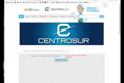 Consultar planilla de luz Centrosur Cuenca: valor y fecha de pago actualizados